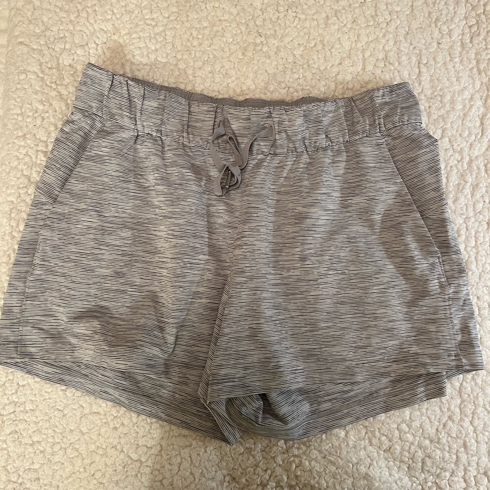 Lululemon Gray Drawstring Shorts - image 1